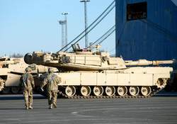 US military equipment arrives in Germany for Atlantic Resolve