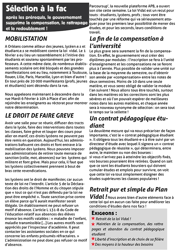 tract vidal de merde