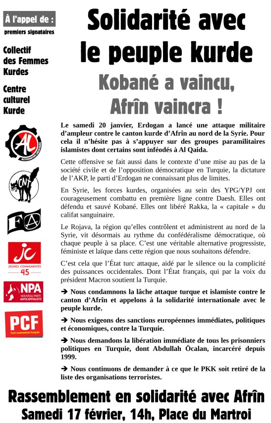 Solidarité Kurdes