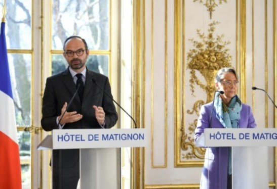 Edouard Philippe et E Borgne