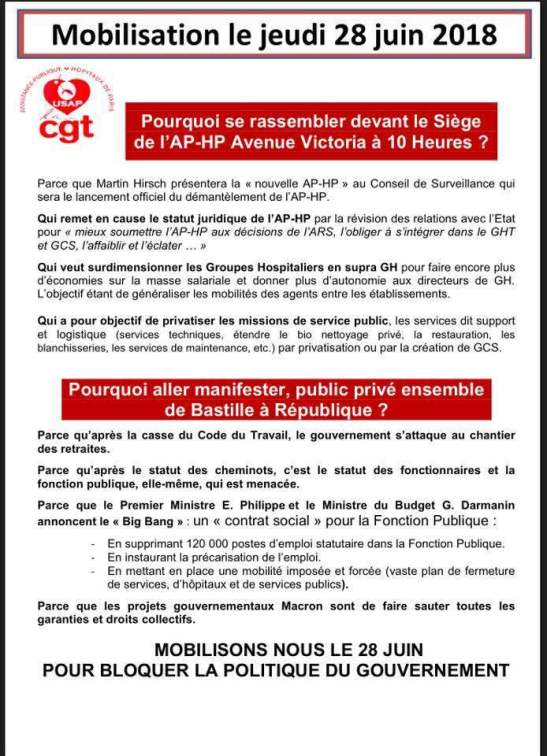 Mobilisation Contre APHP 5