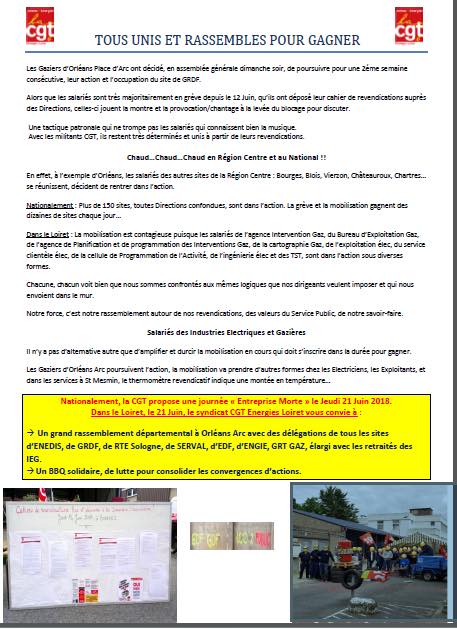 Tract CGT Energie