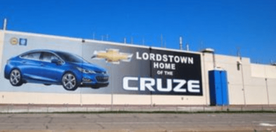 Usine Lordstown a Cruze