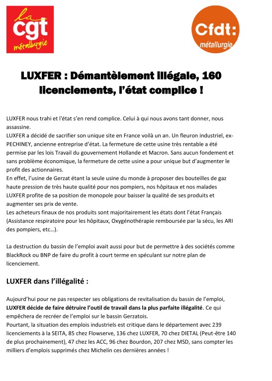 Tract LUXFER mobilisation contre destruction-1