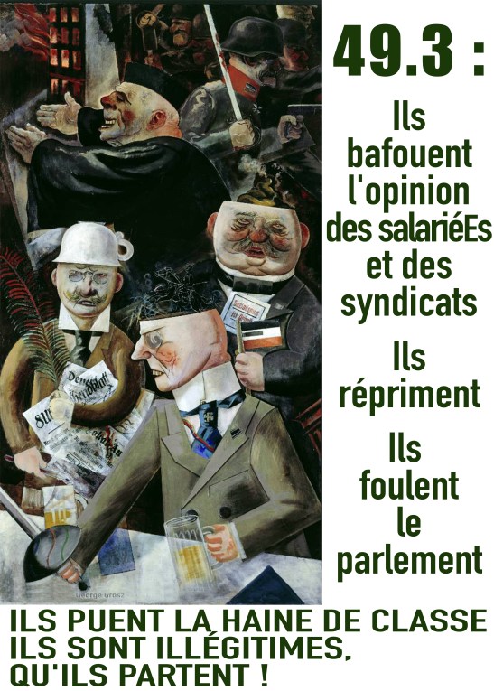 Manifestaton contre la r√©forme des retraites √† Paris