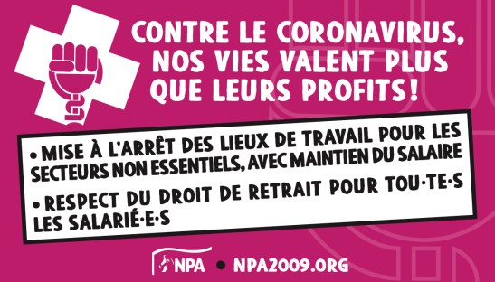 Plan d'urgence coronavirus court 1 travail