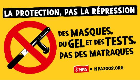 Visuel Des masques, du gel et des